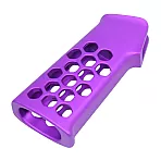 AR-15 5.56/.223 16 inch Minimalist Series Rifle Kit, Purple Accents, 15 inch M-LOK