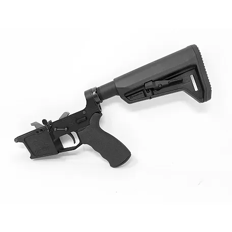 MA-9 9MM/40S&W Glock Style Complete Billet Lower with Magpul MOE SL-K Stock | Moriarti Armaments
