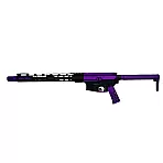 AR-15 5.56/.223 16 inch Minimalist Series Rifle Kit, Purple Accents, 15 inch M-LOK
