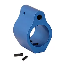 AR-15/AR-10 .750 Low Profile Aluminum Gas Block – Anodized Blue