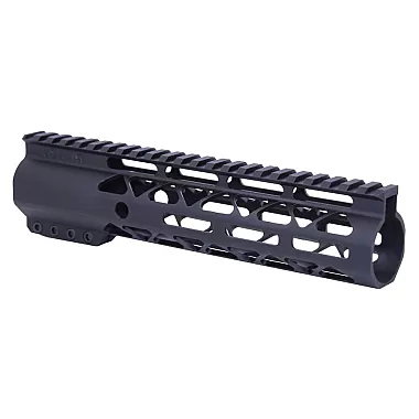 AR-15 10" Air-Lok Series M-LOK Compression Free Floating Handguard with Monolithic Top Rail | Choose Color: Black, Red, Blue, Green, Purple, Gold