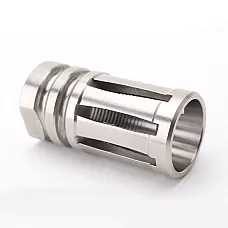 AR-10 .30 Cal A2 Flash Hider | Stainless Steel | 5/8x24 Threads | Bird Cage Style