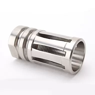 AR-10 .30 Cal A2 Flash Hider | Stainless Steel | 5/8x24 Threads | Bird Cage Style