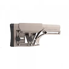 AR MBA-1 Modular Buttstock Assembly for A2 Rifle Buffer Tube – Adjustable LOP & Cheek Riser – Luth-AR