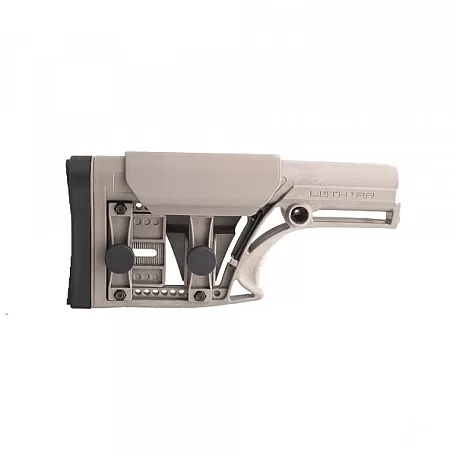 AR MBA-1 Modular Buttstock Assembly for A2 Rifle Buffer Tube – Adjustable LOP & Cheek Riser – Luth-AR