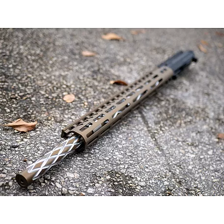 AR-15 5.56/.223 20" bronze diamond modular bull upper assembly 