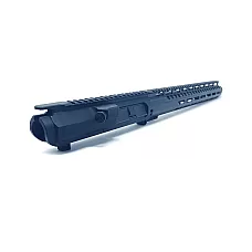 Moriarti AR-10 308 10.5" Pistol Flash Can Upper Receiver Mlok Assembly - DPMS Compatible