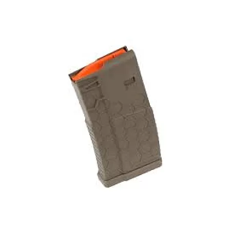 HEXMAG .308 Win/7.62 NATO 20-Round Magazine – FDE Finish, Fits SR25/DPMS