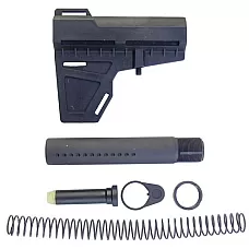 AR-15 Shockwave Pistol Brace with Kak Tube Kit / Various Colors