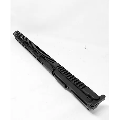 AR-9 16" LRBHO Blowback 9MM Complete Upper Assembly | Slick Side | BCG & Charging Handle | Moriarti Armaments