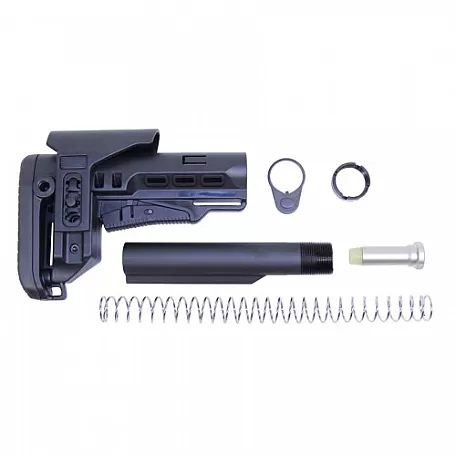 Moriarti AR-10 .308 Collapsible Stock Kit w/ Adjustable Cheek Riser