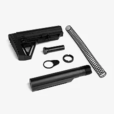 AR-15 ALPHA Complete Buttstock Assembly | Mil-Spec | Adjustable, Lightweight