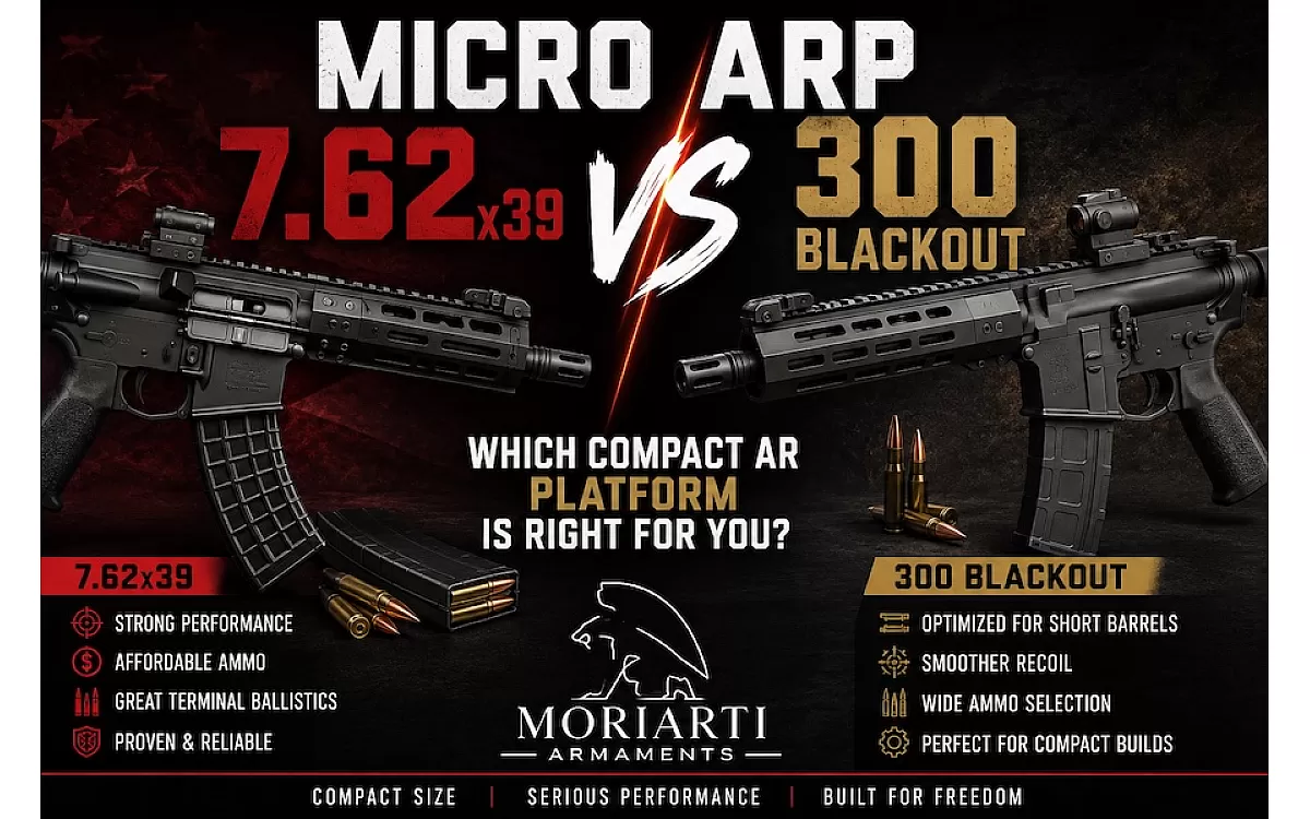 Micro ARP 7.62 vs 300 Blackout: Which Compact AR Platform Is Right for You?
