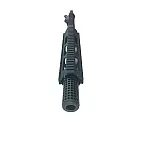 Moriarti AR-15 300 Blackout 10.5 inch quad rail upper with SOCOM style brake