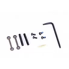 AR-15/AR-10 Complete Anti-Rotation Trigger/Hammer Pin Set | Anti-Rotation Locking Cam Pins | Anodized Black