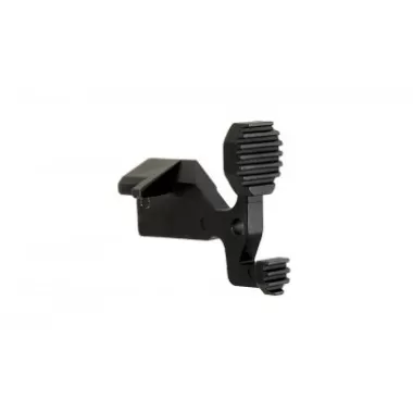 AR-15 Extended Ergonomic Bolt Catch - Black, Steel Construction
