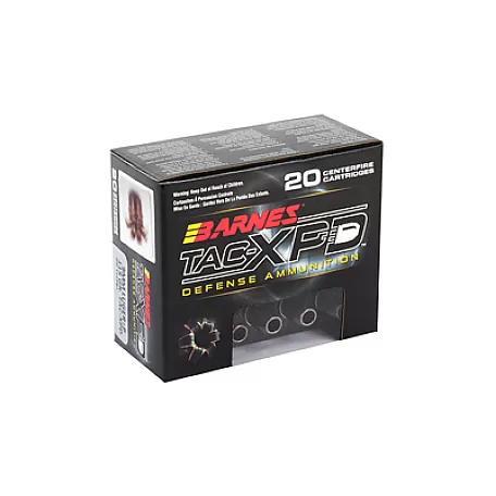 BARNES TAC-XPD 9MM 115GR HP 20/200