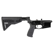 BCM CMPLT LWR W/BCM STK MD 3 BK BLEM