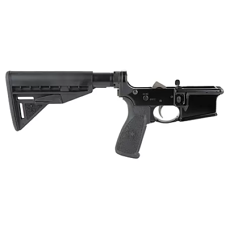 BCM CMPLT LWR W/BCM STK MD 3 BK BLEM