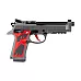 BERETTA 92X PERF CARRY 9MM 18RD RED