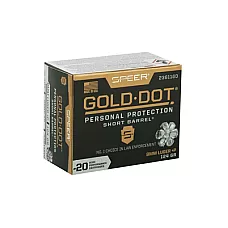 SPR GOLD DOT 9MM+P 124G HP SB 20/200