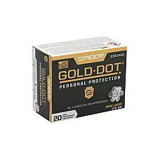 SPR GOLD DOT 9MM 115GR HP 20/200