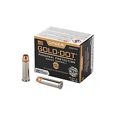 SPR GOLD DOT 38S+P 135G HP SB 20/200