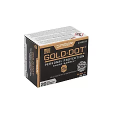 SPR GOLD DOT 38S+P 135G HP SB 20/200
