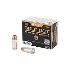 SPR GOLD DOT 45ACP 185GR HP 20/200