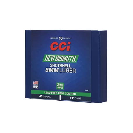 CCI 9MM BISMUTH SHOTSHELL 10/200