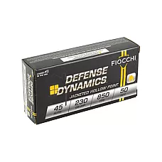FIOCCHI 45ACP 230GR JHP 50/500