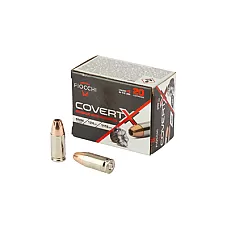 FIOCCHI COVERTX 9MM 124GR JHP 20/200
