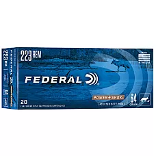 FED PWRSHK 223REM 64 GR SP 20/200
