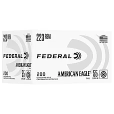 FED AM EAGLE .223 55GR FMJ 200/1000