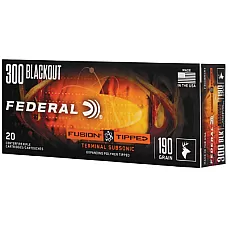 FUSION TIPPED 300BLK 190GR 20/200