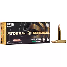 FED GOLD MDL 223REM 69GR BTHP 20/200