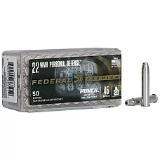FED PUNCH 22WMR 45GR JHP 50/3000