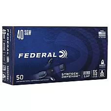 FED SYN DEF 40 S&W 175GR SJHP 50/500