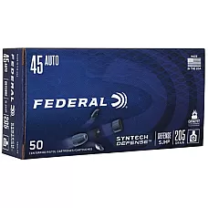 FED SYN DEF 45AUTO 205GR SJHP 50/500