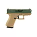 GLOCK 43X 9MM 10RD MOS TAN/GRN