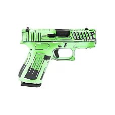 GLOCK 43X COMP 9MM 10RD ANIME GREEN