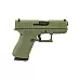 GLOCK 43X 9MM 10RD OD GREEN FRT RAIL