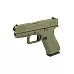 GLOCK 43X 9MM 10RD OD GREEN FRT RAIL