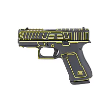GLOCK 43X 9MM 10RD OUTLANDER YELLOW