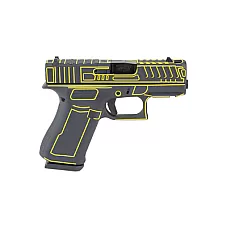 GLOCK 43X 9MM 10RD OUTLANDER YELLOW