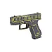 GLOCK 43X 9MM 10RD OUTLANDER YELLOW