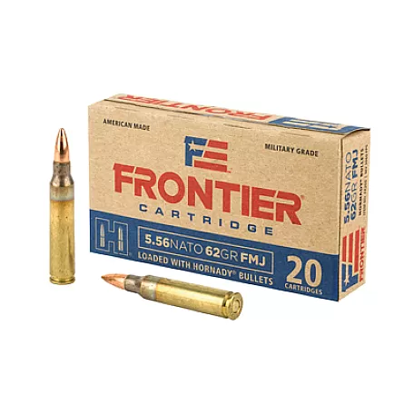 FRONTIER 556NATO 62GR FMJ 20/500
