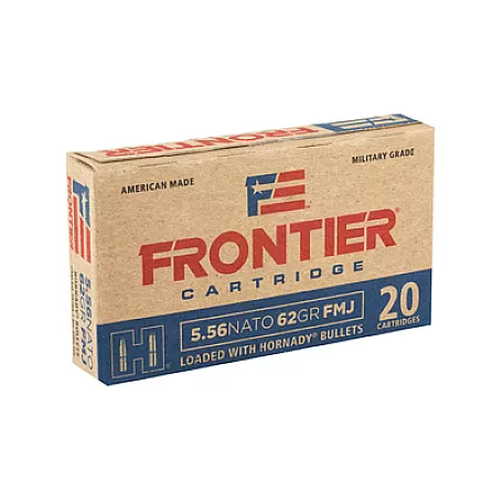 FRONTIER 556NATO 62GR FMJ 20/500
