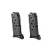 MAG RUGER LCP 380ACP 6RD BL W/EX 2PK
