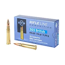 PPU 303 BRITISH FMJ 174GR 20/200